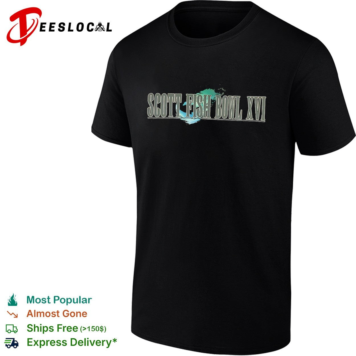 Scott Fish Bowl XVI meteor shirt