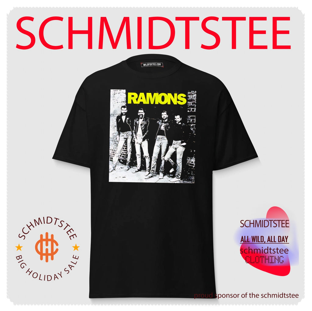 Scott Hall Ramons parody of Ramones band logo shirt