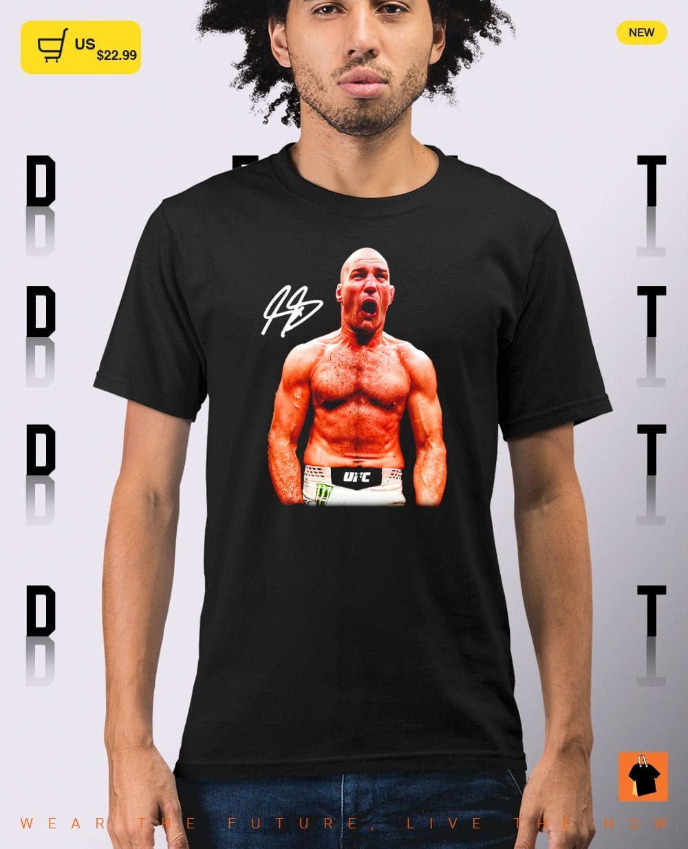 Sean Strickland Underdog signature shirt