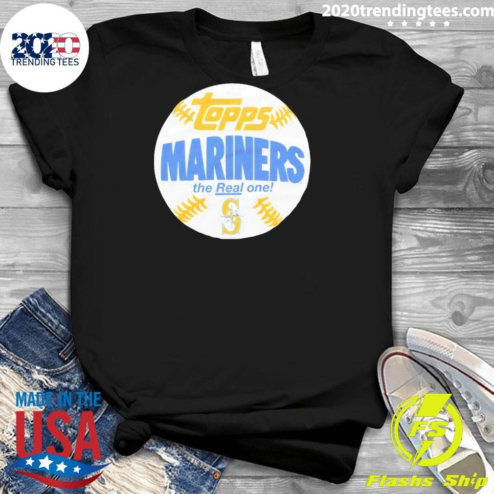 Seattle Mariners Mlb X Topps The Real One Shirt