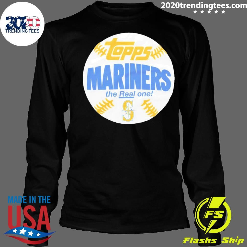 Seattle Mariners Mlb X Topps The Real One Shirt