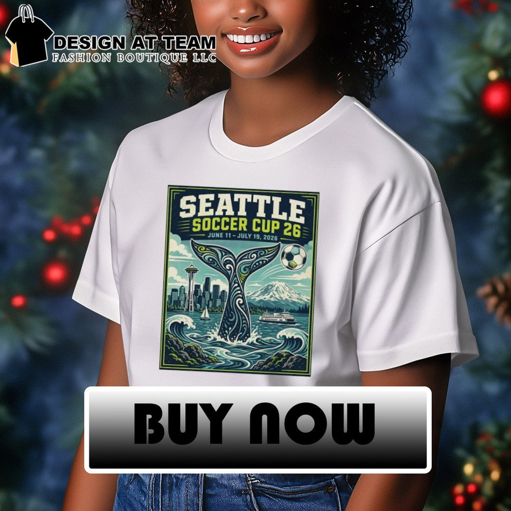 Seattle Soccer Match Day Host City Seattle Soccer Cup 26 shirt