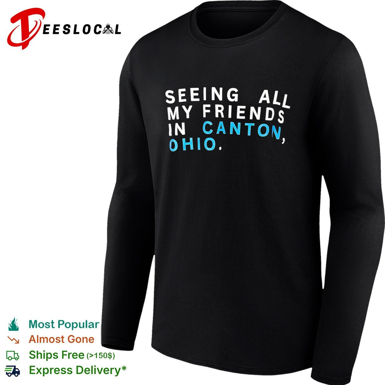 Seeing all my friends in Canton Ohio shirt
