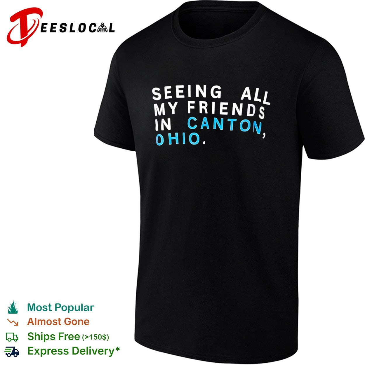 Seeing all my friends in Canton Ohio shirt