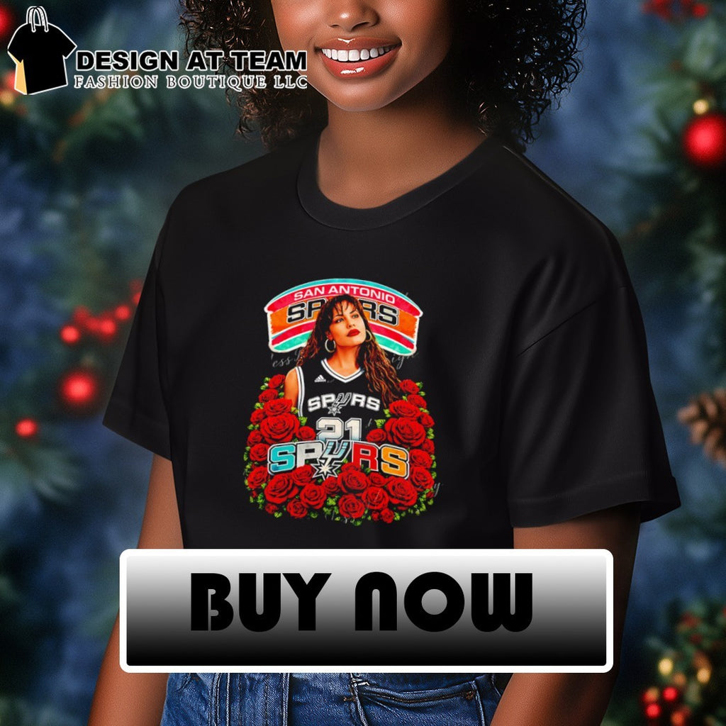 Selena San Antonio Spurs Basketball Go Spurs go roses shirt