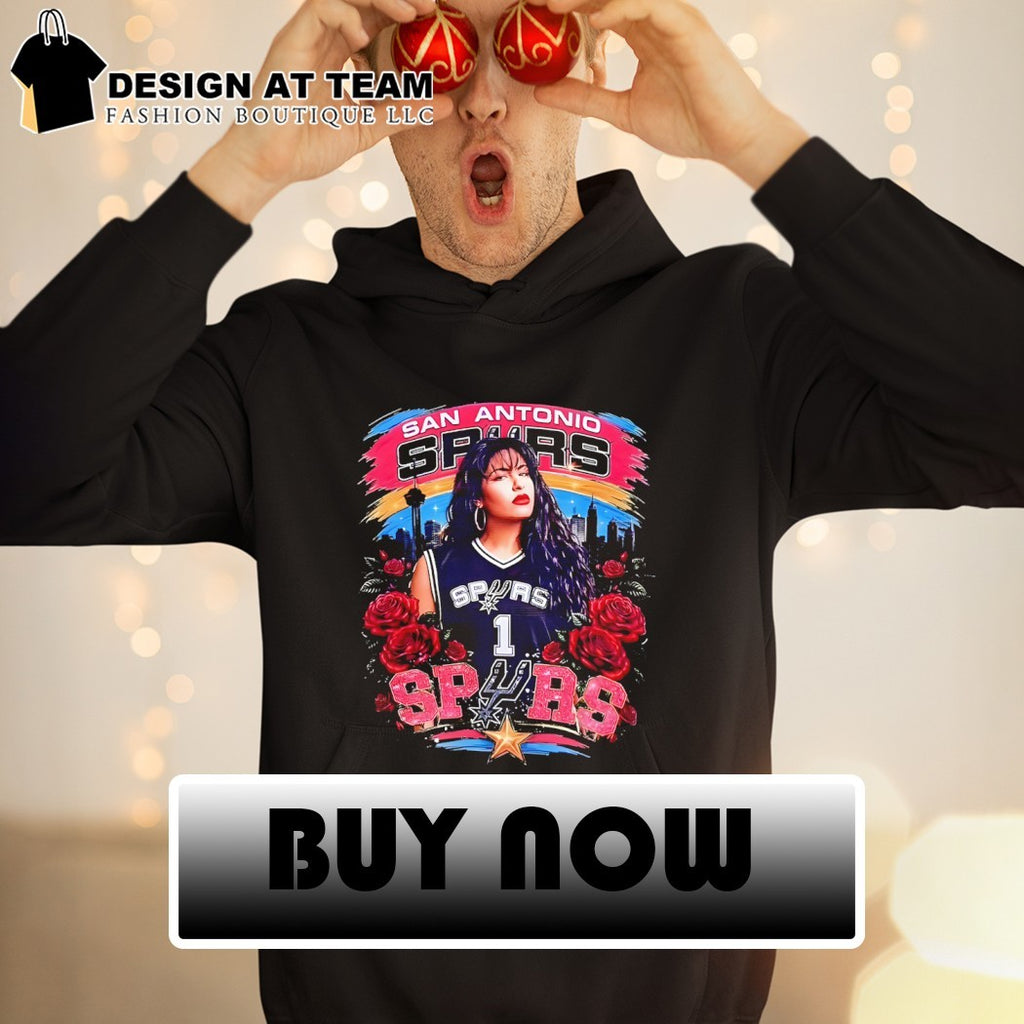 Selena San Antonio Spurs roses shirt