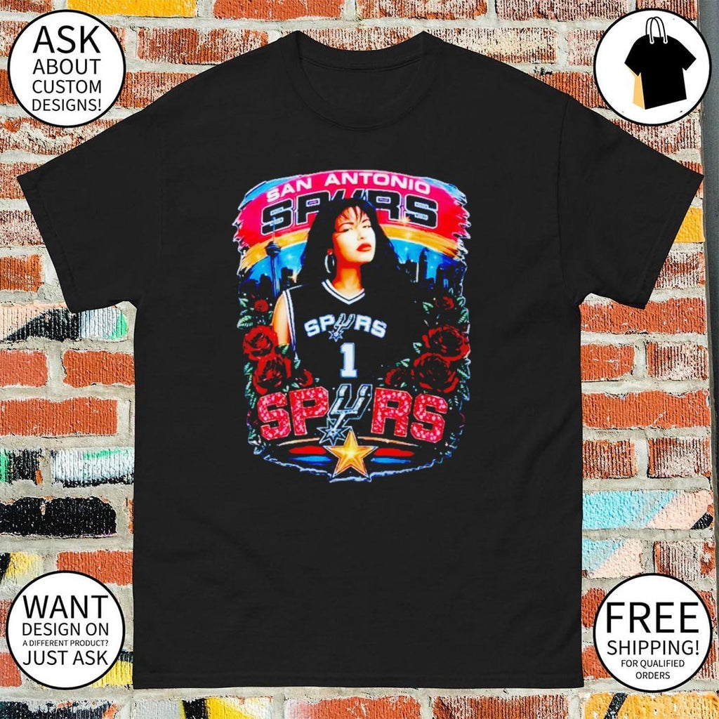 Selena Sprus Sas Wemby Spurs Inspired The Alien Wemby Basketball shirt