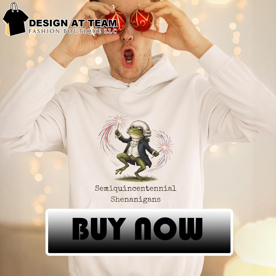 Semiquincentennial shenanigans frog firework 1776-2026 shirt