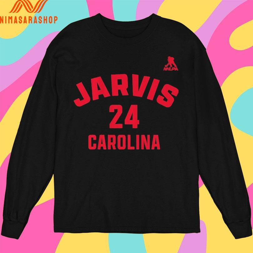 Seth Jarvis 24 Carolina Hurricanes Shirts