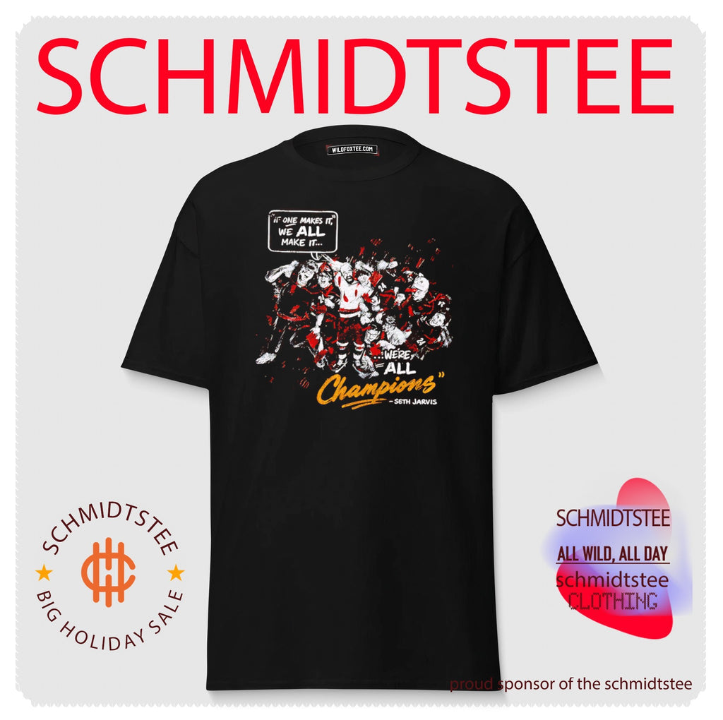 Seth Jarvis Carolina Hurricanes If One Makes It We All Make It Champions shirt
