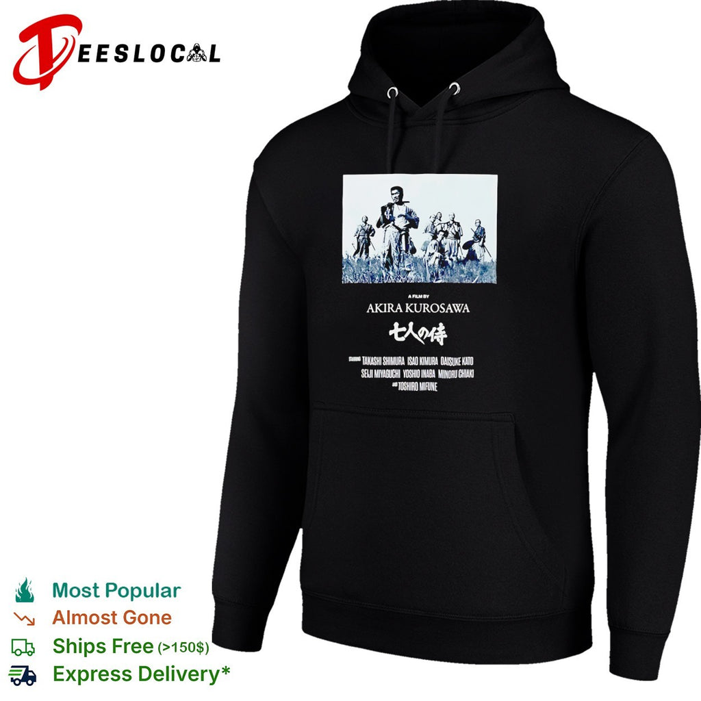 Seven Samurai Akira Kurosawa Japanese warriors a film by shirt