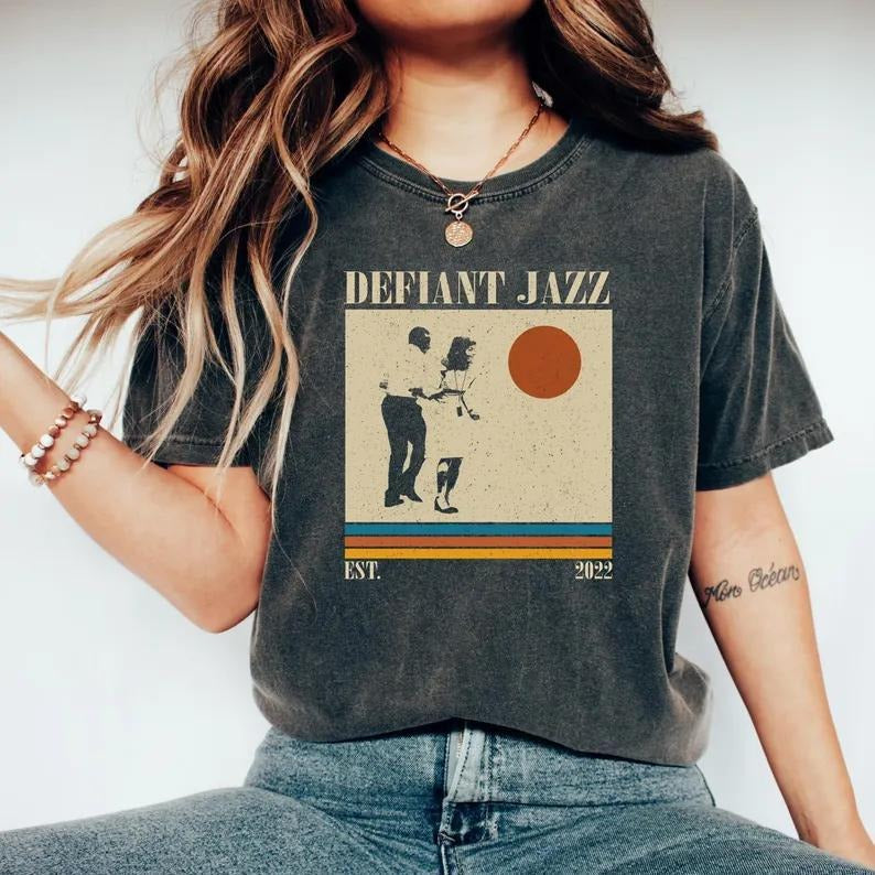 Severancee Defiant Jazz Shirt Severancee Tv Shirt Retro 90s Vintage Shirt Sci Fi Fan Severancee Fan Shirt Funny TV Show T-Shirts, Hoodie, Sweatshirt