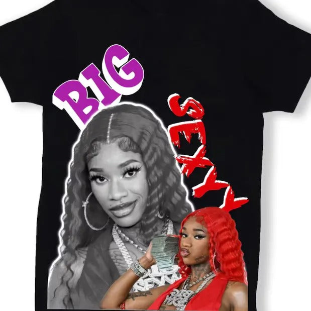 Sexyy Red Graphic T-shirt, Gift For Fans Tee Hoodie, Sweatshirt | PrintMintTees.com