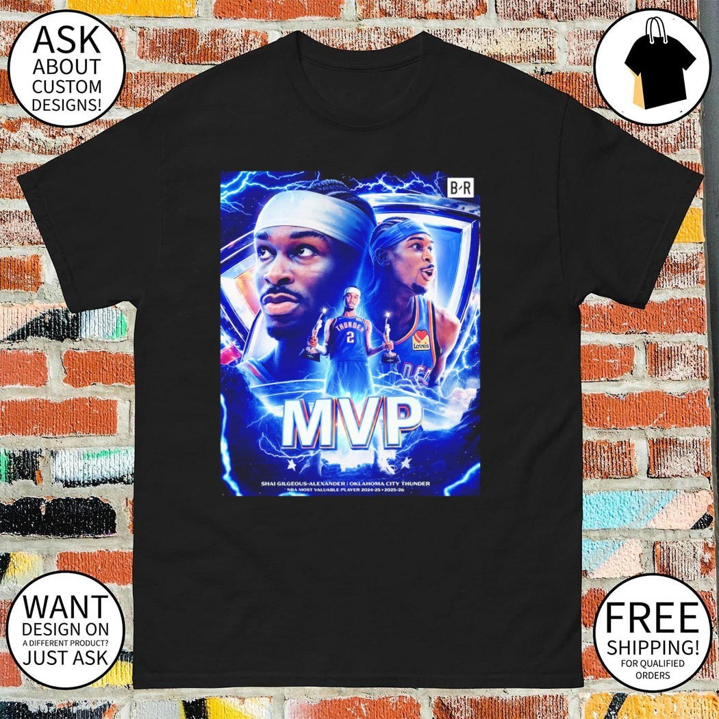 Sga Back-to-back MVP Shai Gilgeous-Alexander OKC Thunder shirt