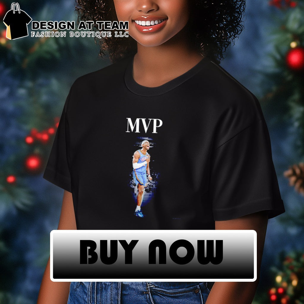 Shai Gilgeous-Alexander MVP Again back to back NBA shirt