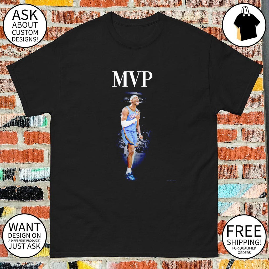 Shai Gilgeous-Alexander MVP Again back to back NBA shirt