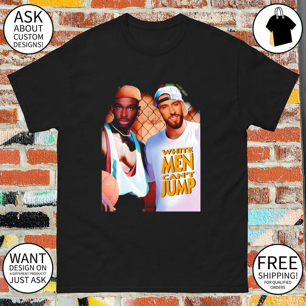 Shai Gilgeous-Alexander and Chet Holmgren OKC Thunder White Men Can’t Jump shirt