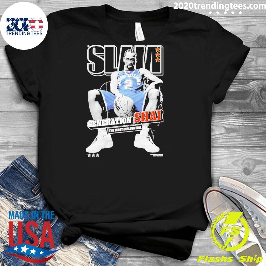 Shai Gilgeous-alexander Generation Shai The Most Influential Shirt