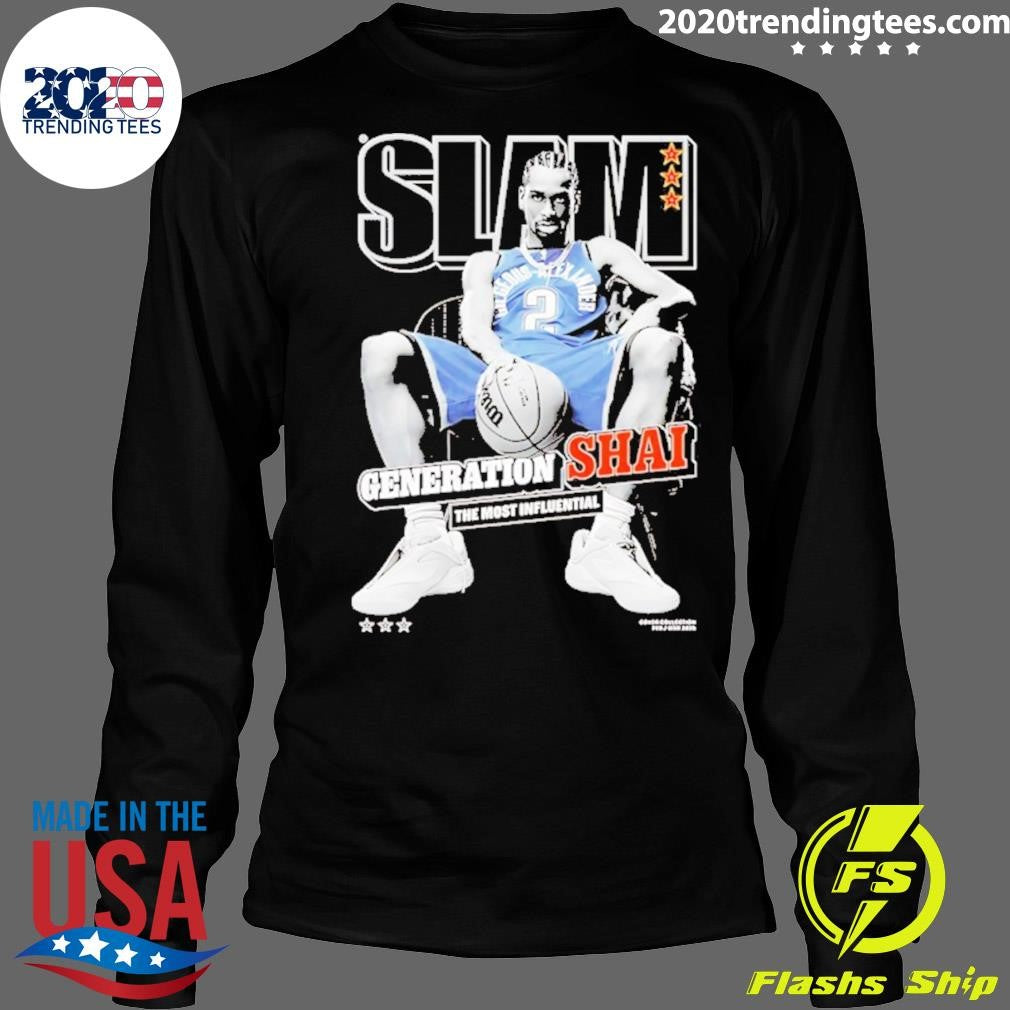 Shai Gilgeous-alexander Generation Shai The Most Influential Shirt
