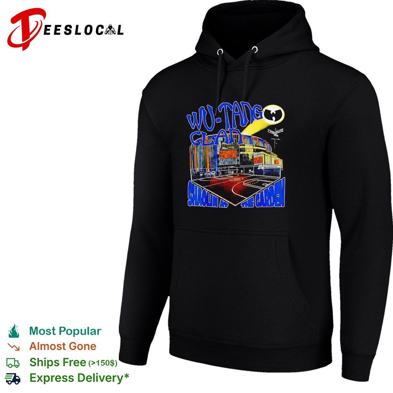 Shaolin At The Garden graphic shirt