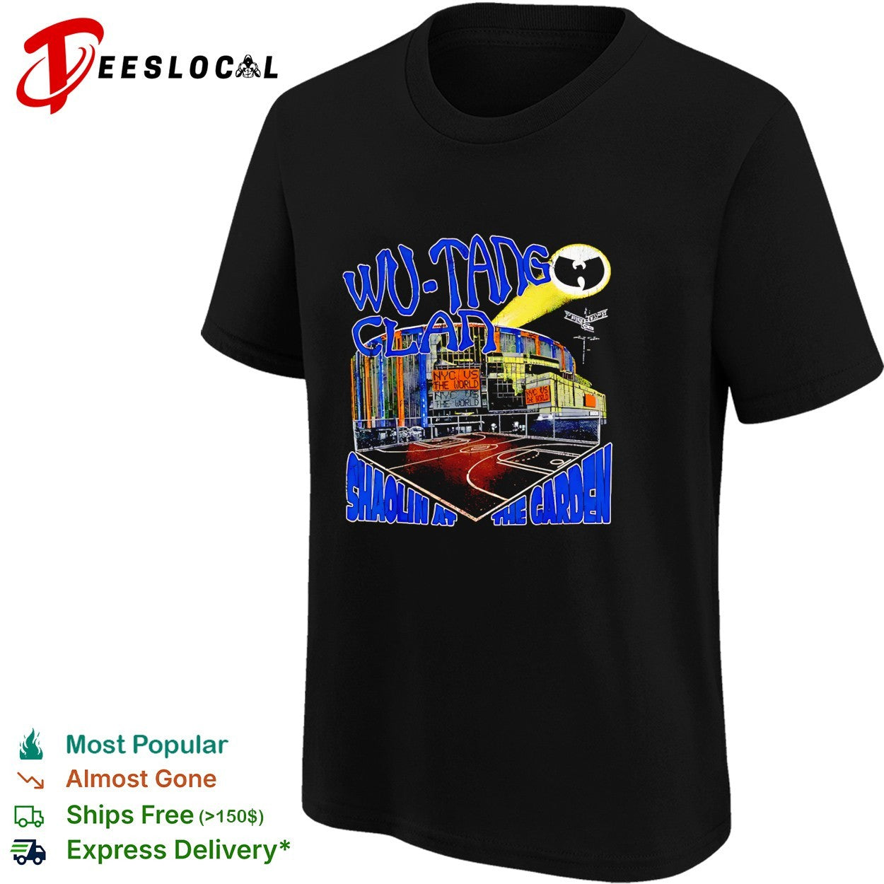 Shaolin At The Garden graphic shirt