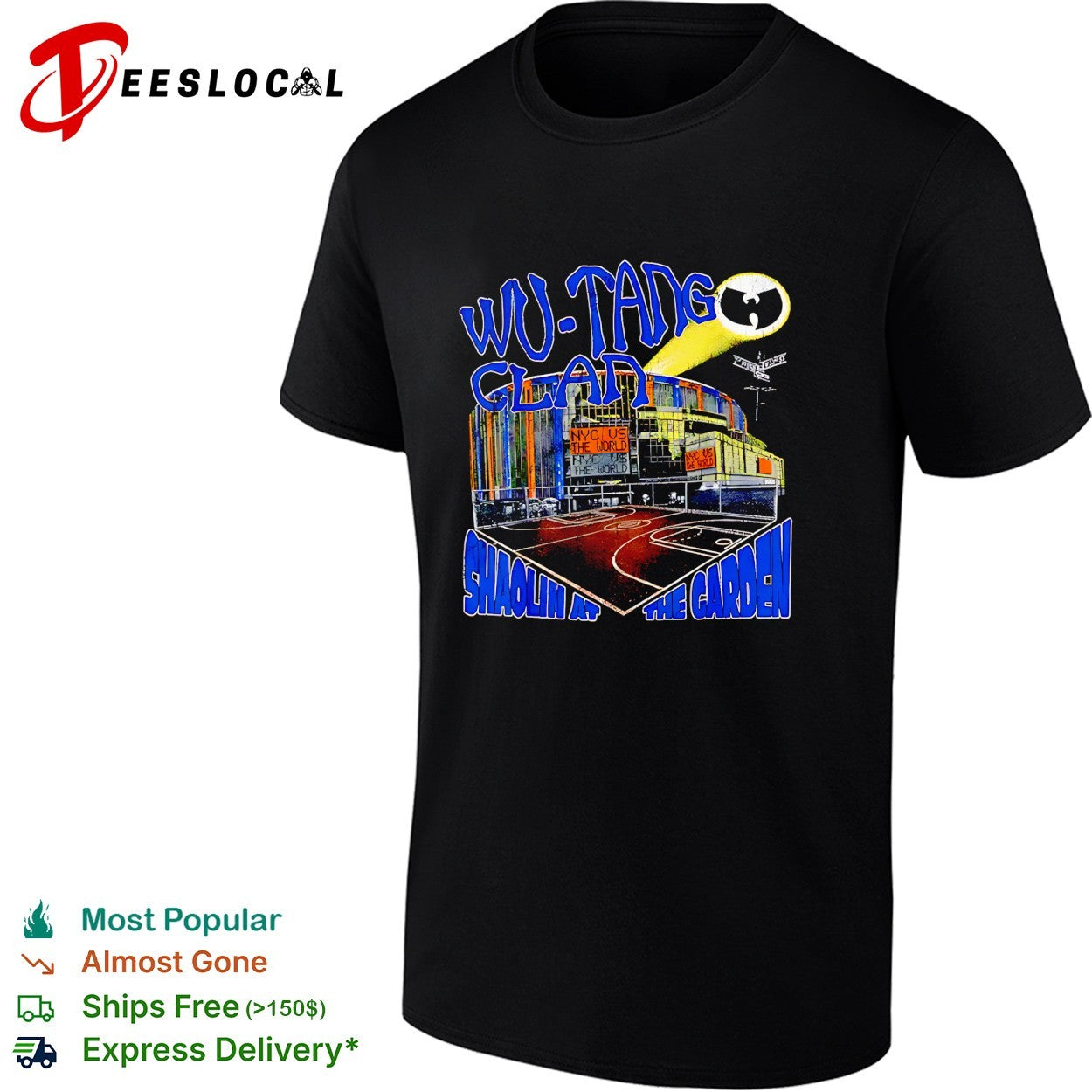 Shaolin At The Garden graphic shirt