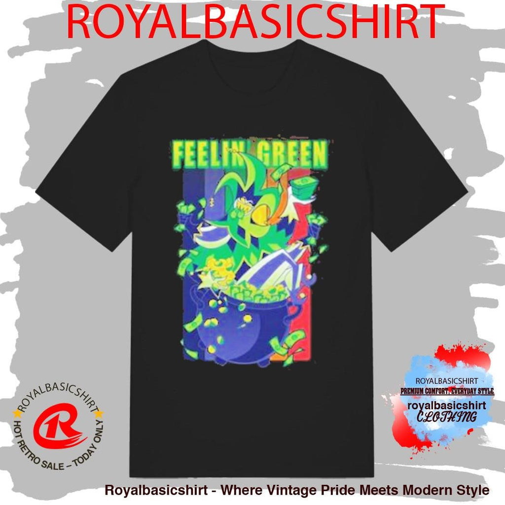 Shark Robot Feelin’ Green Shirt