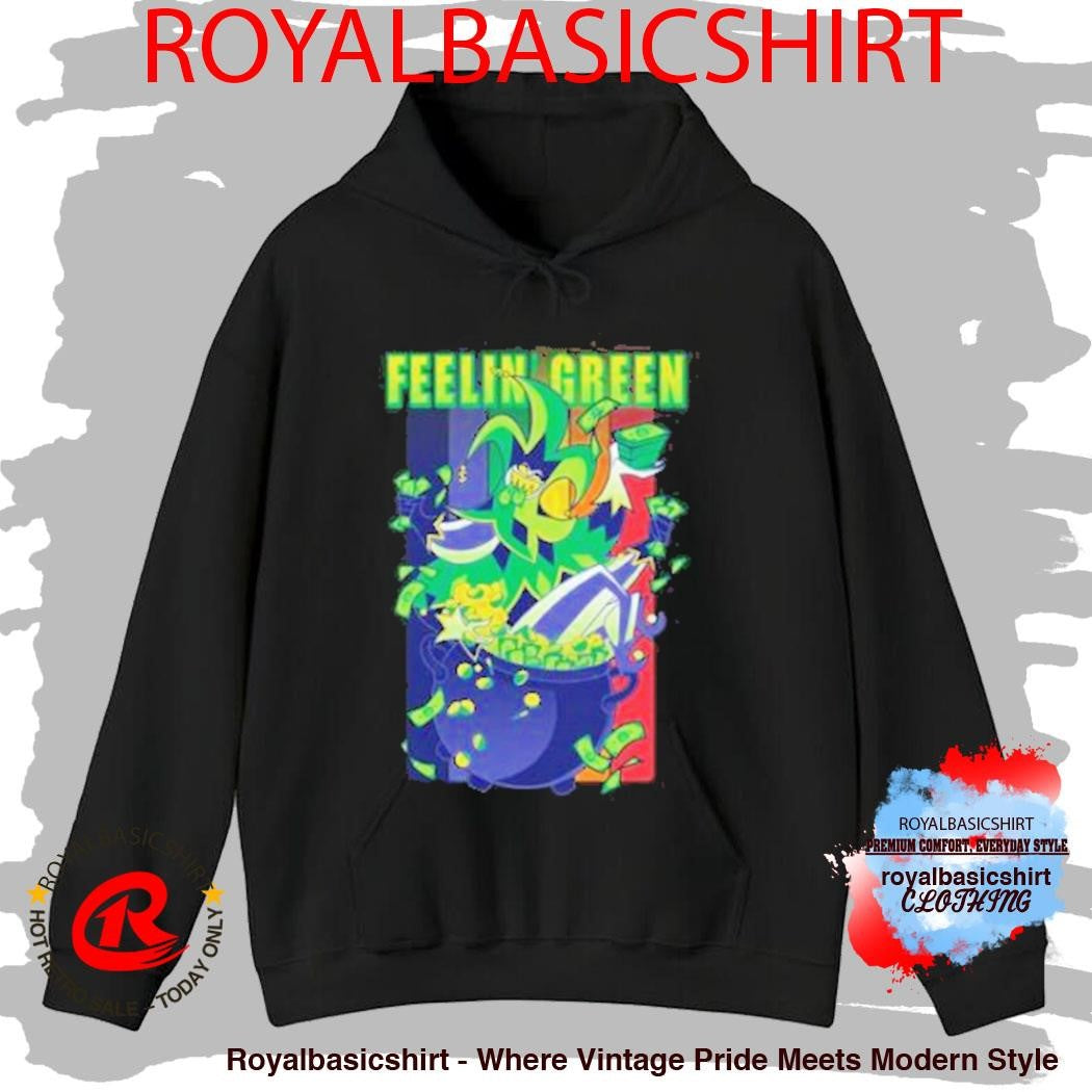 Shark Robot Feelin’ Green Shirt