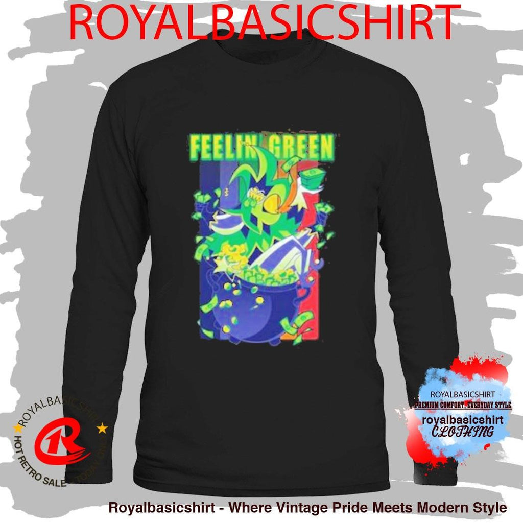 Shark Robot Feelin’ Green Shirt