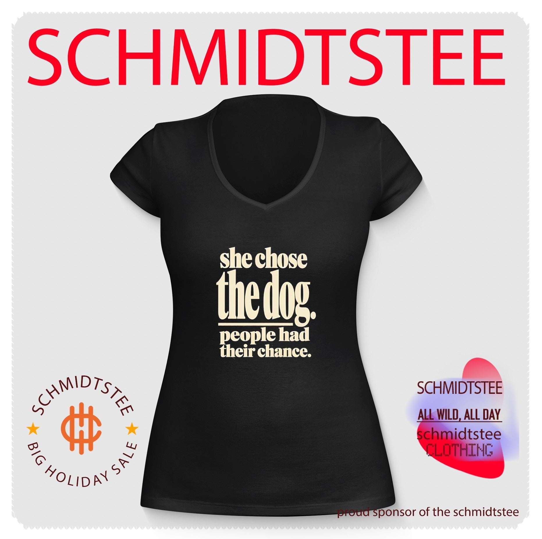She chose the dog people had their chance shirt