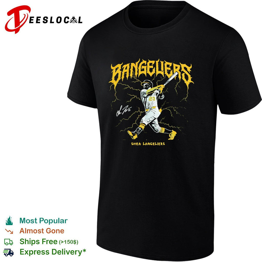 Shea Langeliers Oakland Athletics MLB Bangeliers shirt