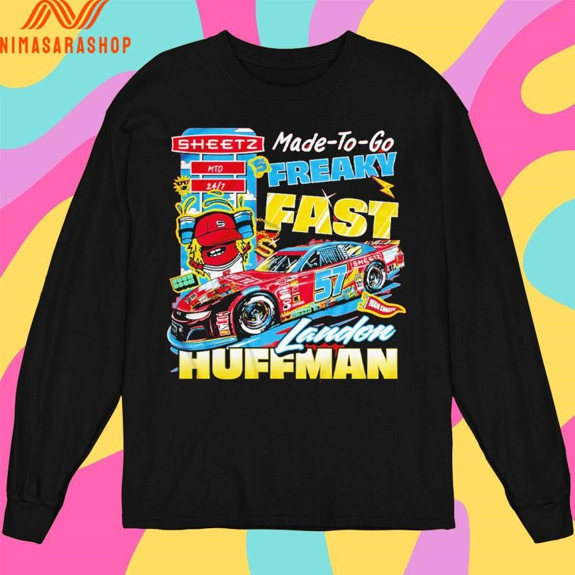 Sheetz Landon Huffman Made-to-Go Freaky Fast Shirts