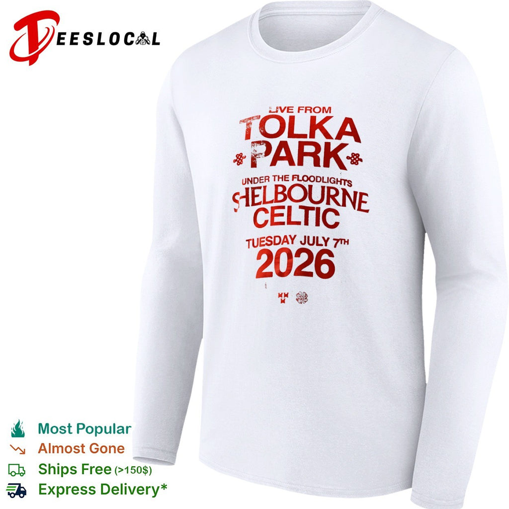 Shelbourne Celtic live from Tolka Park 2026 soccer shirt