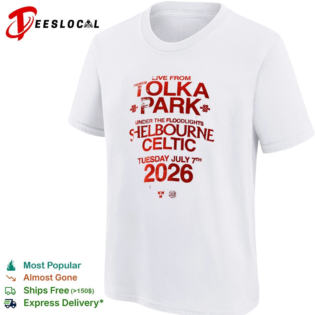 Shelbourne Celtic live from Tolka Park 2026 soccer shirt