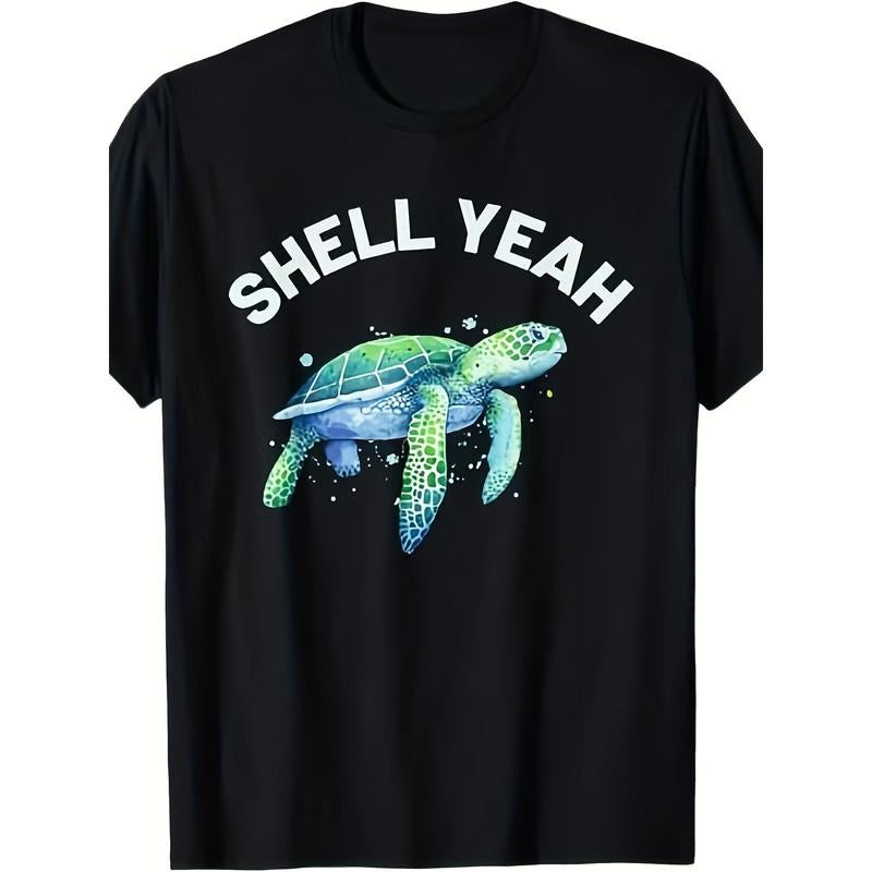 Shell Ye - Cute tortoises and turtle lovers men's T-shirt made in usa Hoodie Sweatshirt | PrintMintTees.com