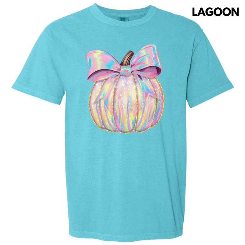 Shimmer Rainbow Pumpkin Comfort Colors T-Shirt 'NLB' Hoodie Sweatshirt | PrintMintTees.com