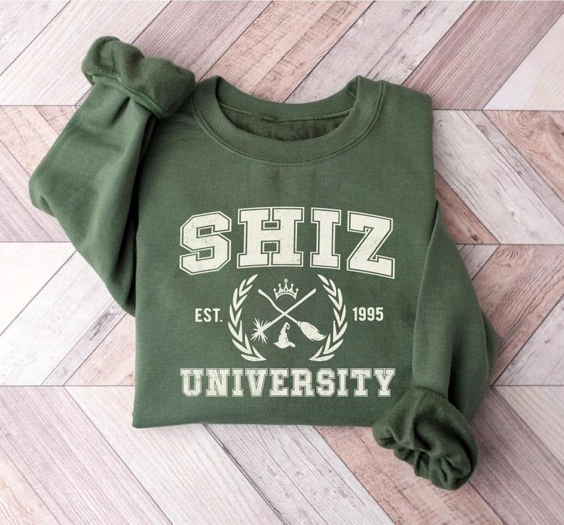 Shiz University Wickeds Shirt Wizard Shiz Uni Shirt Musical Movie Shirt Movie Shirt Defy Gravity Broomstick Magic Wand Shirt T-Shirts, Hoodie, Sweatshirt