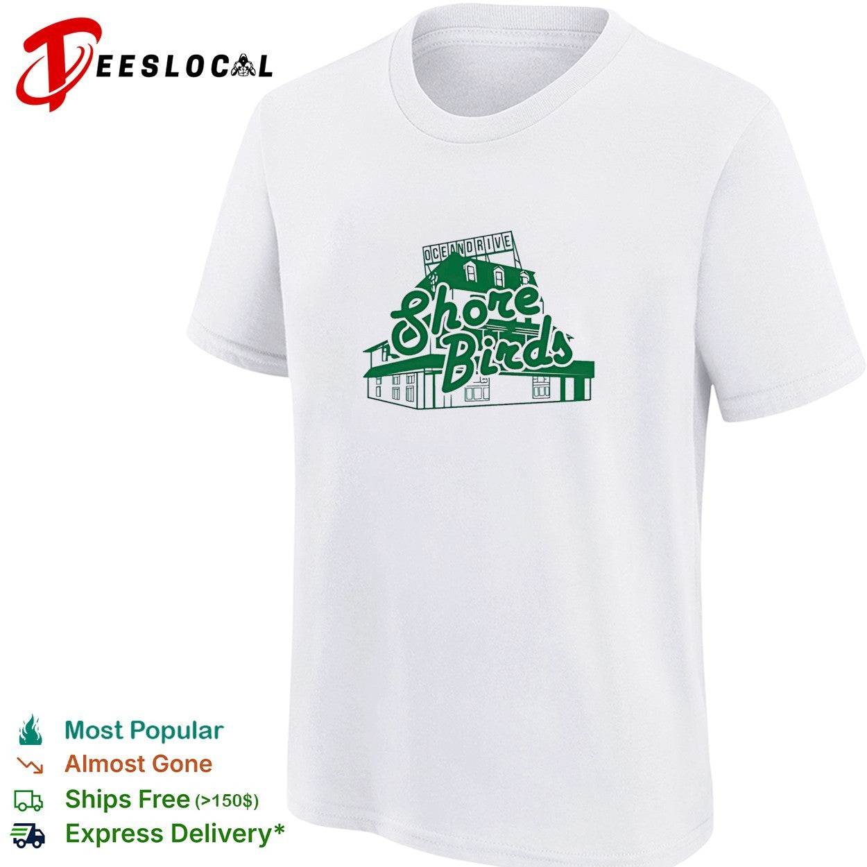 Shore Birds Ocean Drive shirt
