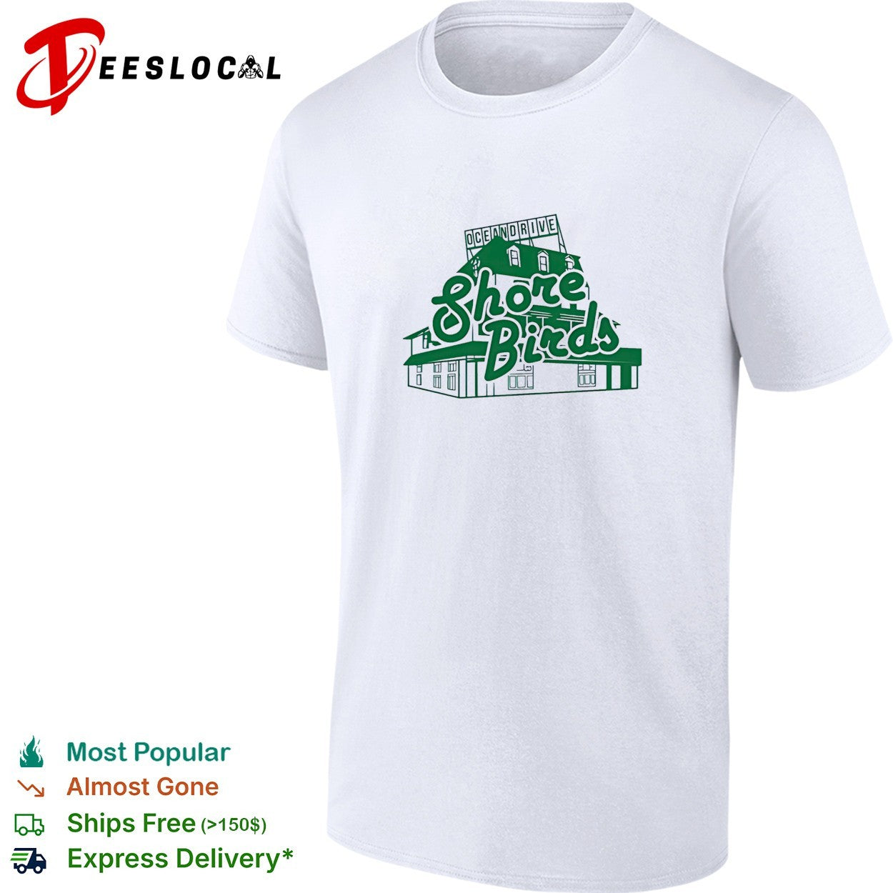 Shore Birds Ocean Drive shirt