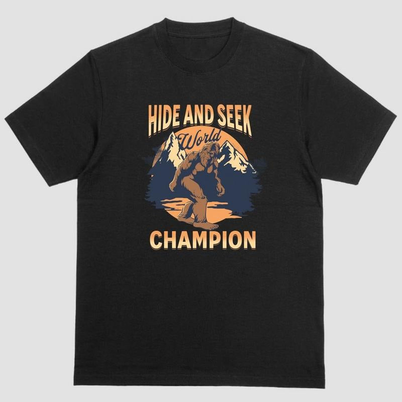 Short sleeve shirt, HIDE AND SEEK WORLD CHAMPION Hoodie Sweatshirt | PrintMintTees.com