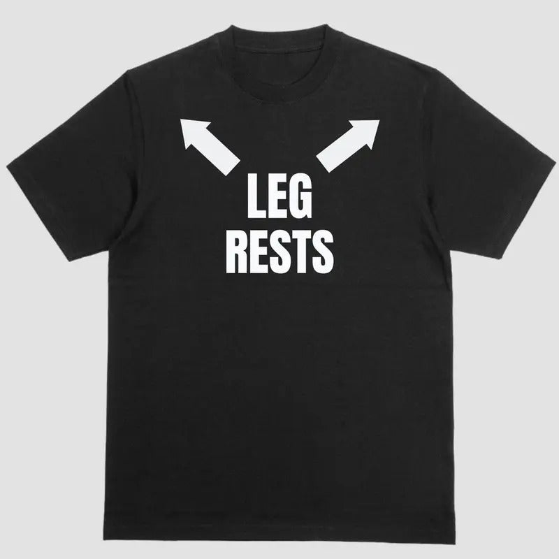 Short sleeve shirt, LEG RESTS Hoodie Sweatshirt | PrintMintTees.com
