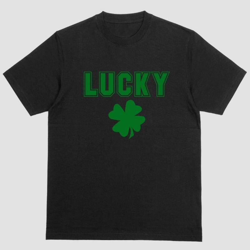 Short sleeve shirt, LUCKY Hoodie Sweatshirt | PrintMintTees.com