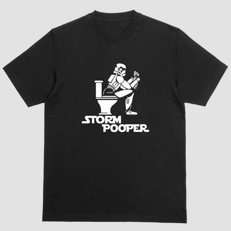 Short sleeve shirt, STORM POOPER Hoodie Sweatshirt | PrintMintTees.com