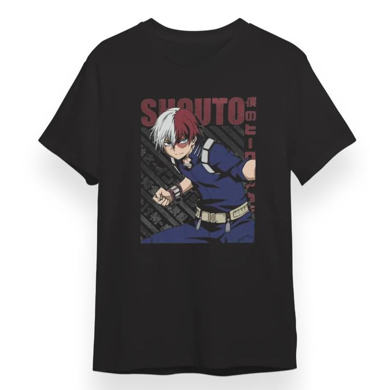 Shouto Todoroki Tee , Shouto Todoroki Tshirt , Unisex Tshirt , Gift For Birthday , Gift For Man And Gift For Women...