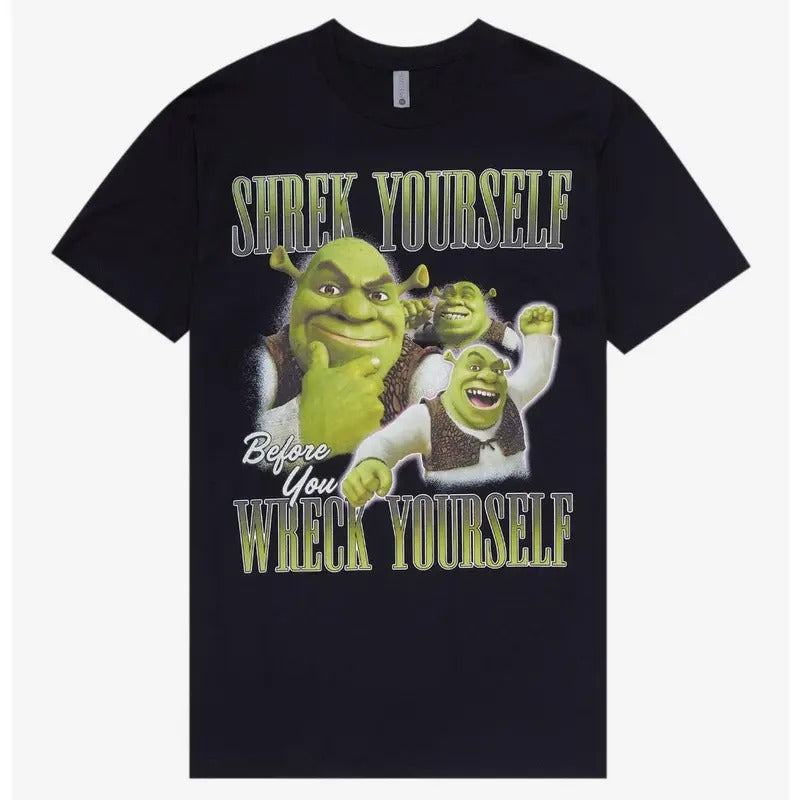Shrek Retro Shrek Yourself T-Shirt Hoodie Sweatshirt | PrintMintTees.com