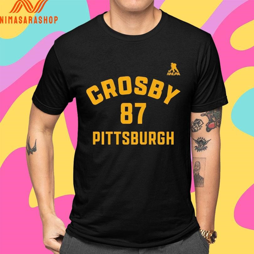 Sidney Crosby 87 Pittsburgh Shirts