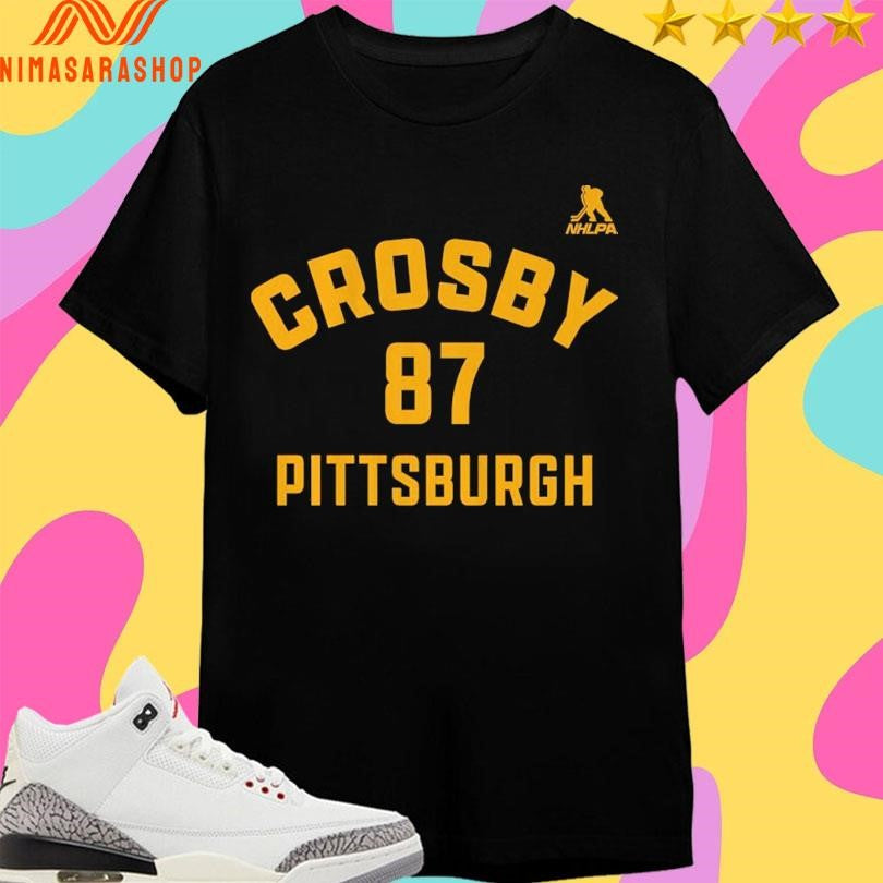 Sidney Crosby 87 Pittsburgh Shirts