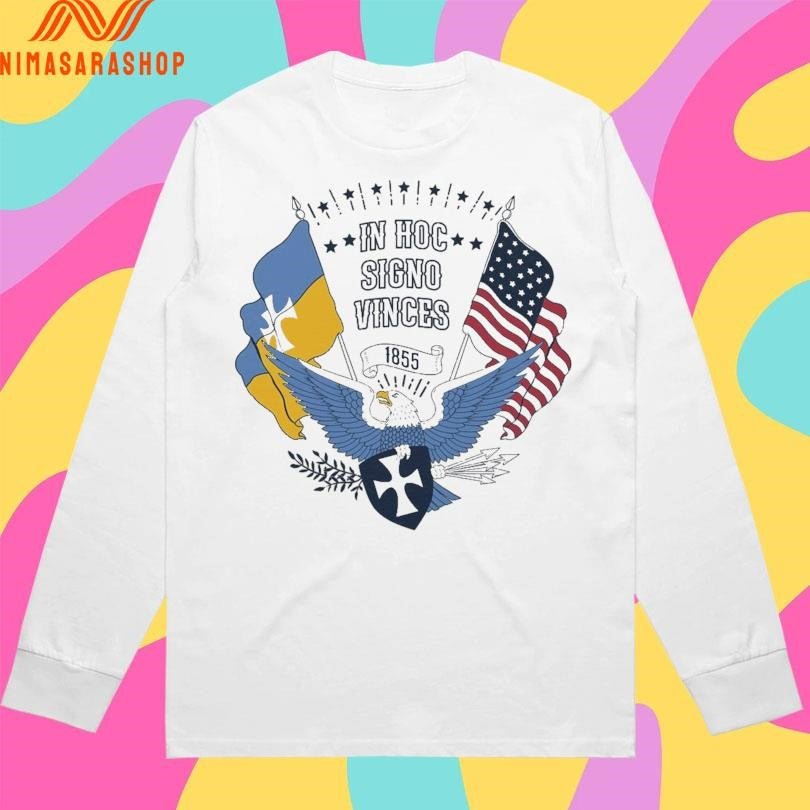 Sigma Chi 4th Of July In Hoc Signo Vinces 1855 Shirts