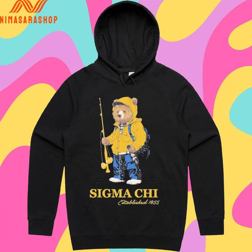 Sigma Chi Bear Established 1855 Shirts