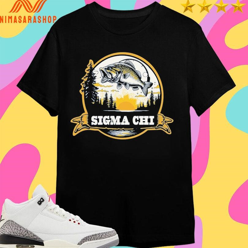 Sigma Chi Fishing Logo Shirts